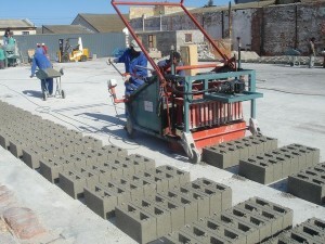 Изготовление строительных (стеновых) блоков