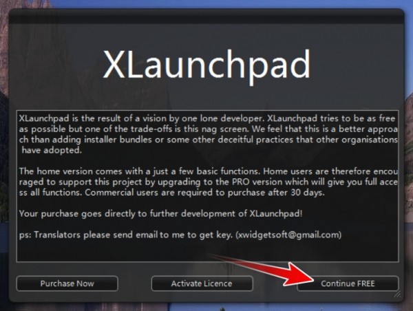 XLaunchpad – лаунчпад Mac OS в среде Windows