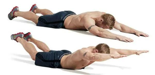 Топ-10 упражнений для спины в домашних условиях для мужчин