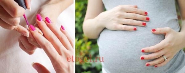 Можно ли при беременности красить ногти гель-лаком и возможный вред