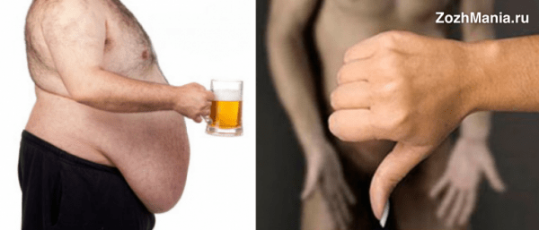 О вреде пива для организма мужчин