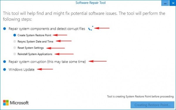 Новый инструмент для автоматического устранения неполадок Windows 10 — Windows Software Repair Tool