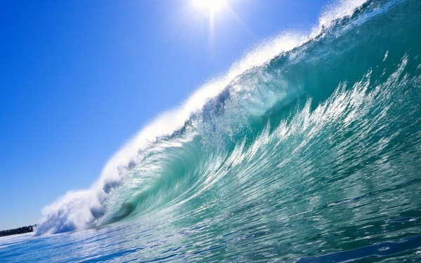 Отчего на море появляются волны?