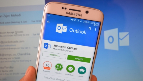 Настройка почты Outlook на мобильных устройствах