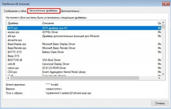 Как узнать причину возникновения синего экрана смерти (BSOD) в случае, если Windows 10 не загружается. Или как пользоваться инструментом «Анализатор сбоев» загрузочного диска восстановления Microsoft Diagnostic and Recovery Toolset 10 x64 (MSDaRT)