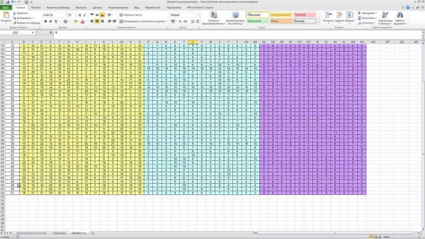 Как найти корреляцию в Excel